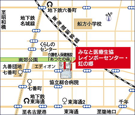 名古屋市熱田区五番町地図